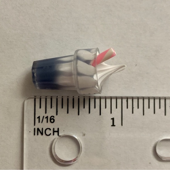 Navy Milkshake Charm Pendant - Picture 6 of 6